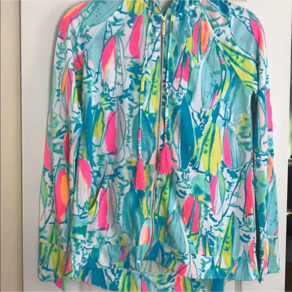 Brand new Lilly Pulitzer zip up